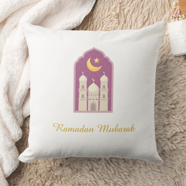 Cojín Decorativo Mosque & Crescent Moon Pillow  (Manta)