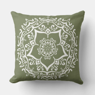 Cojín Decorativo Moss Mandala