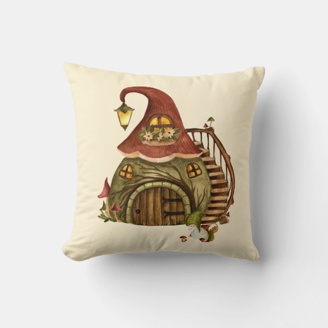 Cojín Decorativo ¡Mossy Meadowlark, El Sanador! (Anverso)