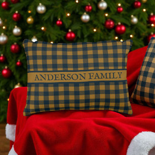 Cojín Decorativo Mostaza Amarillo De Búfalo Tocado Decoración De Pa