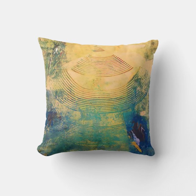 Cojín Decorativo Mostaza por favor (Anverso)