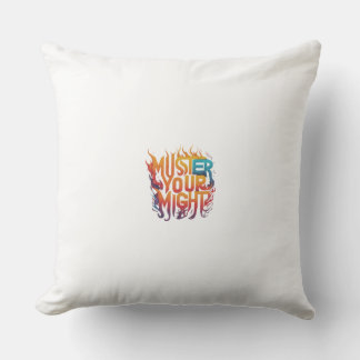 Cojín Decorativo Mostrando tu poder"