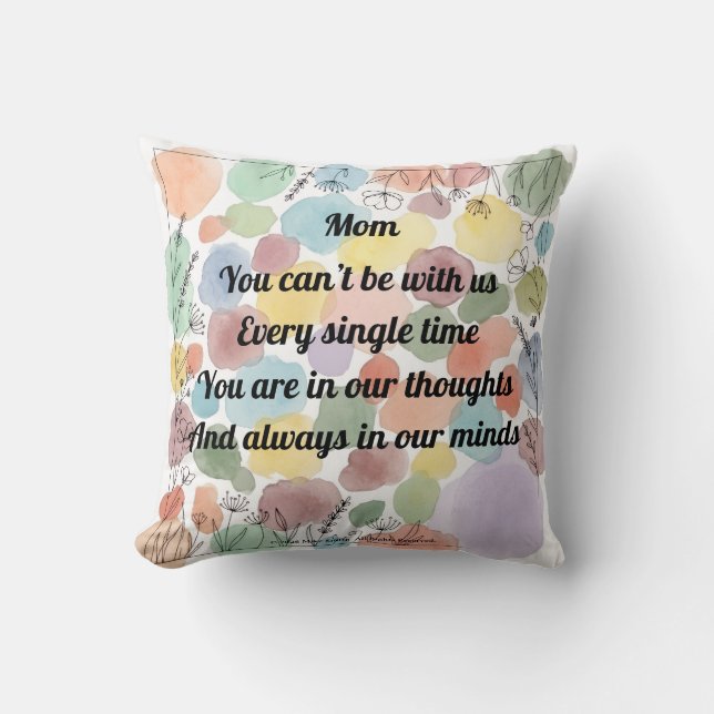 Cojín Decorativo Mother's Day Poem Throw (Anverso)