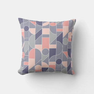 Cojín Decorativo Motif retro Rosa gris sin soldadura