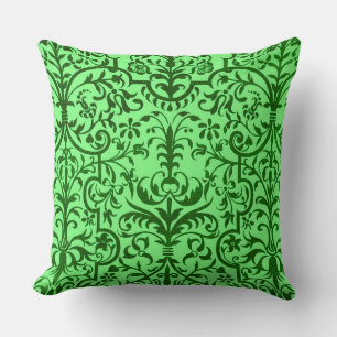Cojín Decorativo Motif victoriano en verde