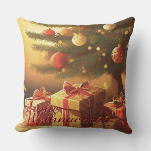 Cojín Decorativo Motiv, mit Geschenken unterm Weihnachtsbaum 37016