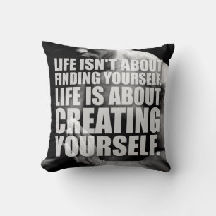Cojín Decorativo Motivación de entrenamiento: cree usted mismo