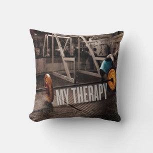 Cojín Decorativo Motivación de entrenamiento - Mi terapia