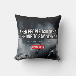 Cojín Decorativo Motivación de gimnasio