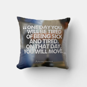 Cojín Decorativo Motivación de salud y aptitud