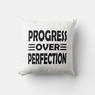 Cojín Decorativo Motivados por el progreso   Crecimiento sobre perc