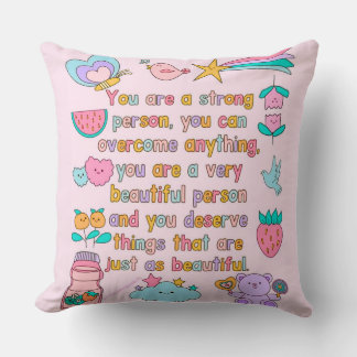 Cojín Decorativo Motivational Home Decor Accent