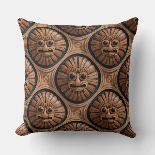 Cojín Decorativo Motivo de Batik 3D Mosaico Ojos de Barong