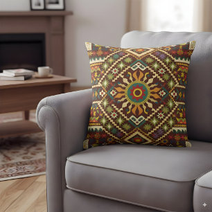 Cojín Decorativo Motivo folclórico tradicional