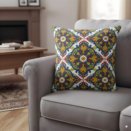 Cojín Decorativo Motivo folclórico tradicional