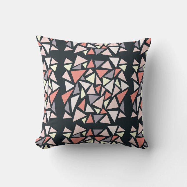 Cojín Decorativo Motivo moderno, abstracto, geométrico arrojar almo (Anverso)