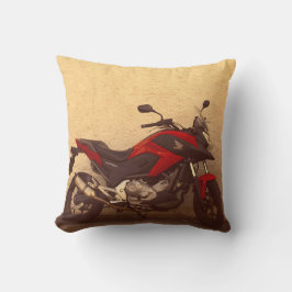 Cojín Decorativo Motocicleta Bicicleta Bicicleta