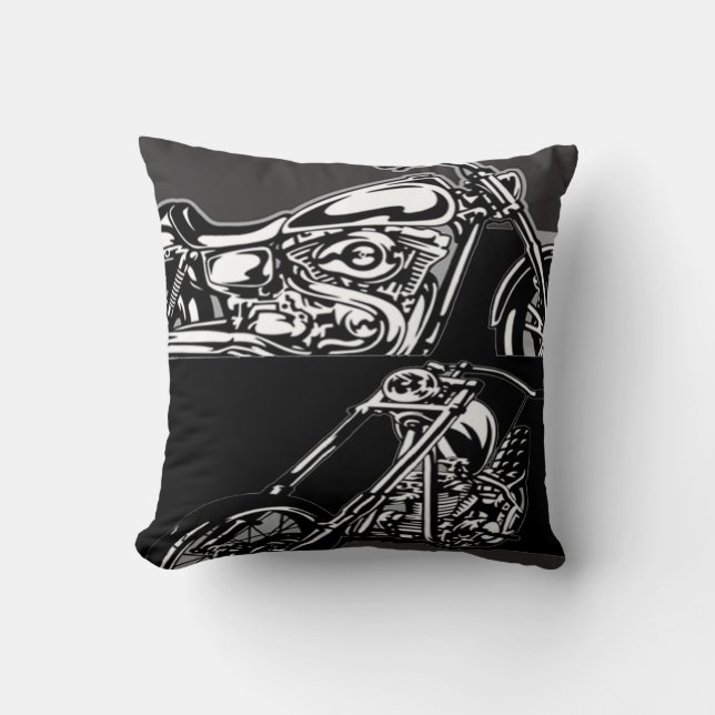 Cojín Decorativo Motocicleta Pillow (Anverso)