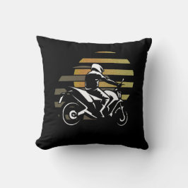 Cojín Decorativo Motociclista