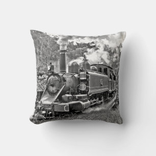 Cojín Decorativo Motor de inflado del tren de vapor de los indicado