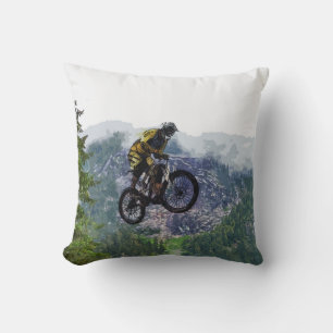 Cojín Decorativo Mountain Air - BMX Rider