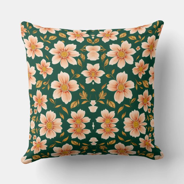 Cojín Decorativo Mountain flowers (Reverso )