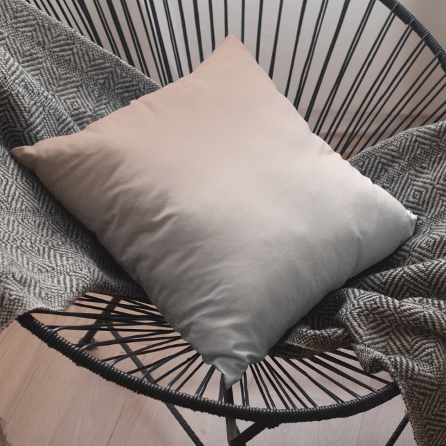 Cojín Decorativo Mousse de Mocha Marrón Ómbre (Subido por el creador)