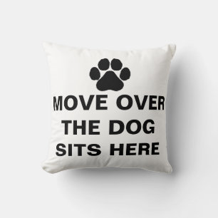 Cojín Decorativo MOVER SOBRE EL PERRO SE ENCUENTRA AQUÍ Personaliza