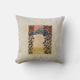 Cojín Decorativo Mt. Fuji 16"x16"