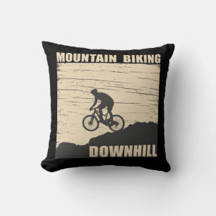 Cojín Decorativo MTB Downhill Bicicleta de Montaña