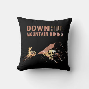 Cojín Decorativo MTB Downhill Ciclismo de Montaña