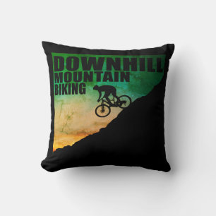 Cojín Decorativo MTB Downhill Ciclismo de Montaña
