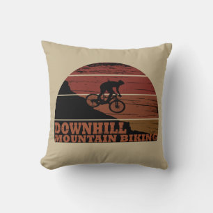 Cojín Decorativo MTB Downhill Ciclismo de Montaña