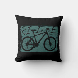 Cojín Decorativo MTB Downhill Vintage - Paseo en bicicleta de monta