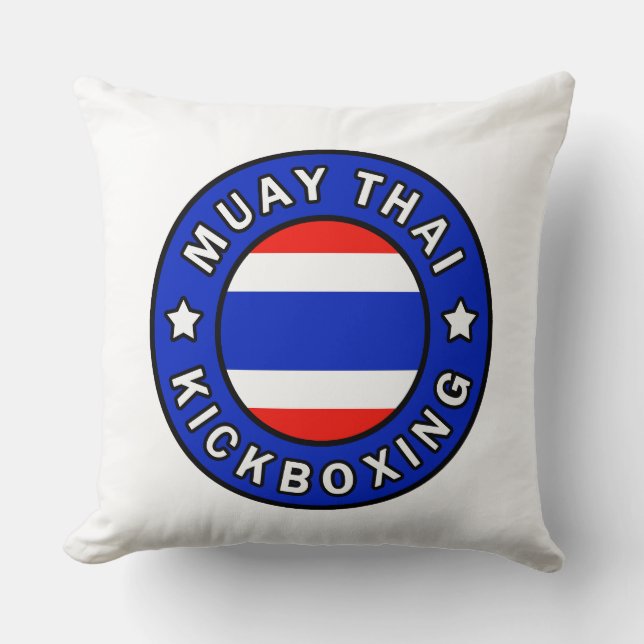 Cojín Decorativo Muay Thai (Anverso)