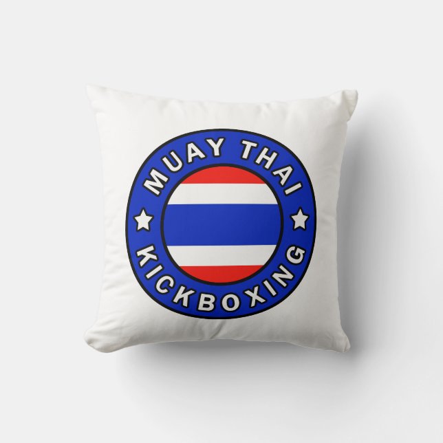 Cojín Decorativo Muay Thai (Anverso)