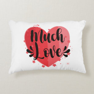 Cojín Decorativo Mucho amor, gran corazón