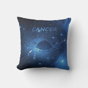 Cojín Decorativo Muestra del zodiaco del cáncer