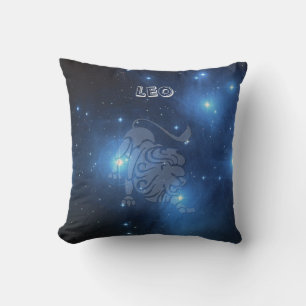 Cojín Decorativo Muestra Leo del zodiaco