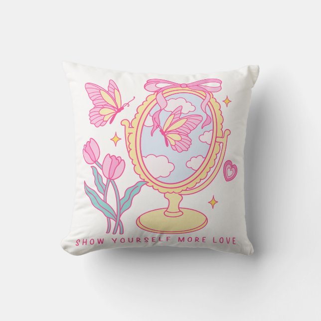 Cojín Decorativo Muéstrate más amor (Anverso)