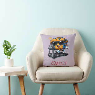 Cojín Decorativo Muffin en la cinta de correr