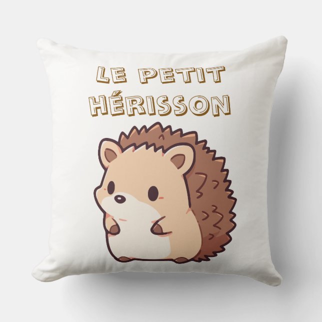 Cojín Decorativo mug le petit hérisson  (Anverso)