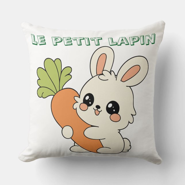 Cojín Decorativo mug le petit lapin  (Anverso)