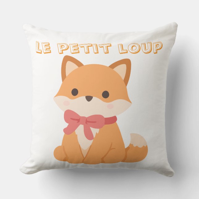 Cojín Decorativo Mug Le Petit Loup (Anverso)