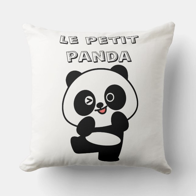 Cojín Decorativo Mug Le Petit panda  (Anverso)