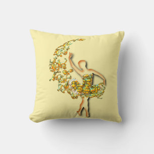 Cojín Decorativo Mujer bailarina de ballet Pillow