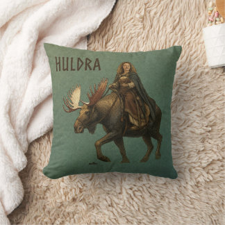 Cojín Decorativo Mujer del Bosque Huldra Nórdica
