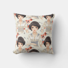 Cojín Decorativo Mujer estilo anime