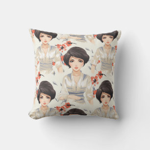 Cojín Decorativo Mujer estilo anime