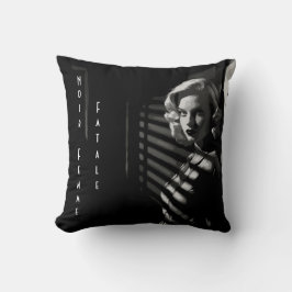 Cojín Decorativo Mujer Fatal Noir